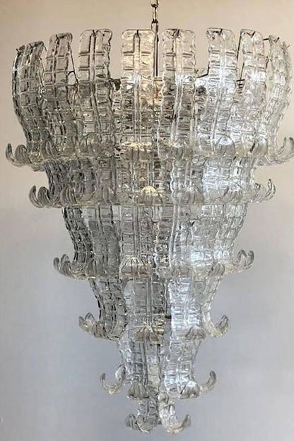 Grand Art Felci Leaf Glass Chandelier - view 10 | everlamps