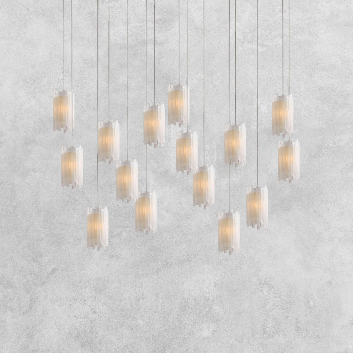 Gianna Rectangular Chandelier 15/30 Light