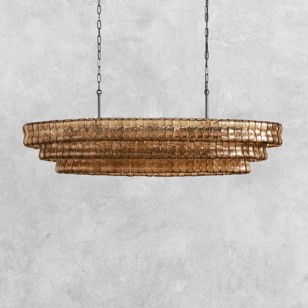 Ghiaccio Oval Chandelier