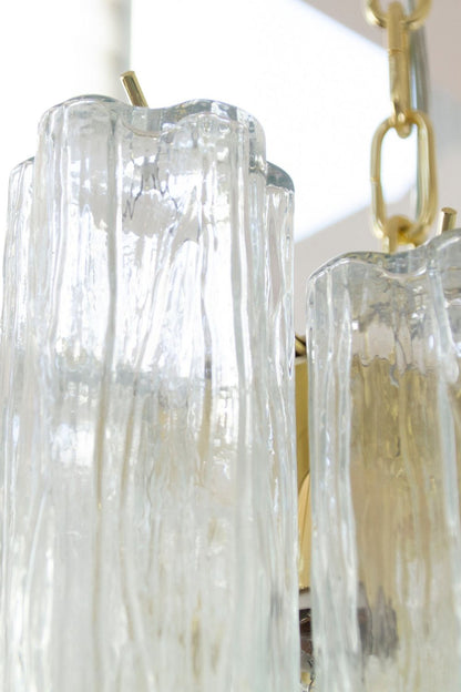 Tronchi Italy clear Art Glass Chandelier - view 8 | everlamps