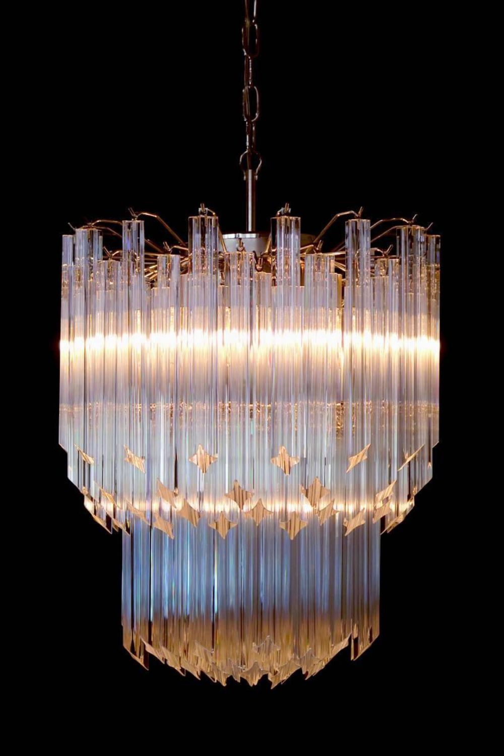 Venini Style Art Quadriedri Chandelier - view 7 | everlamps