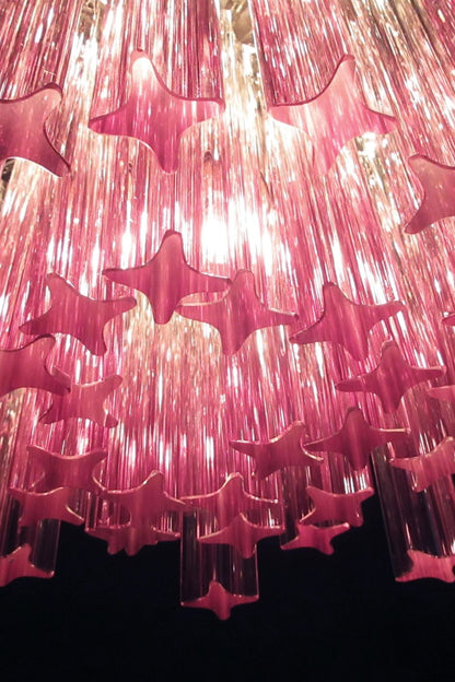 Amethyst Art Glass Prism Chandelier - view 13 | everlamps