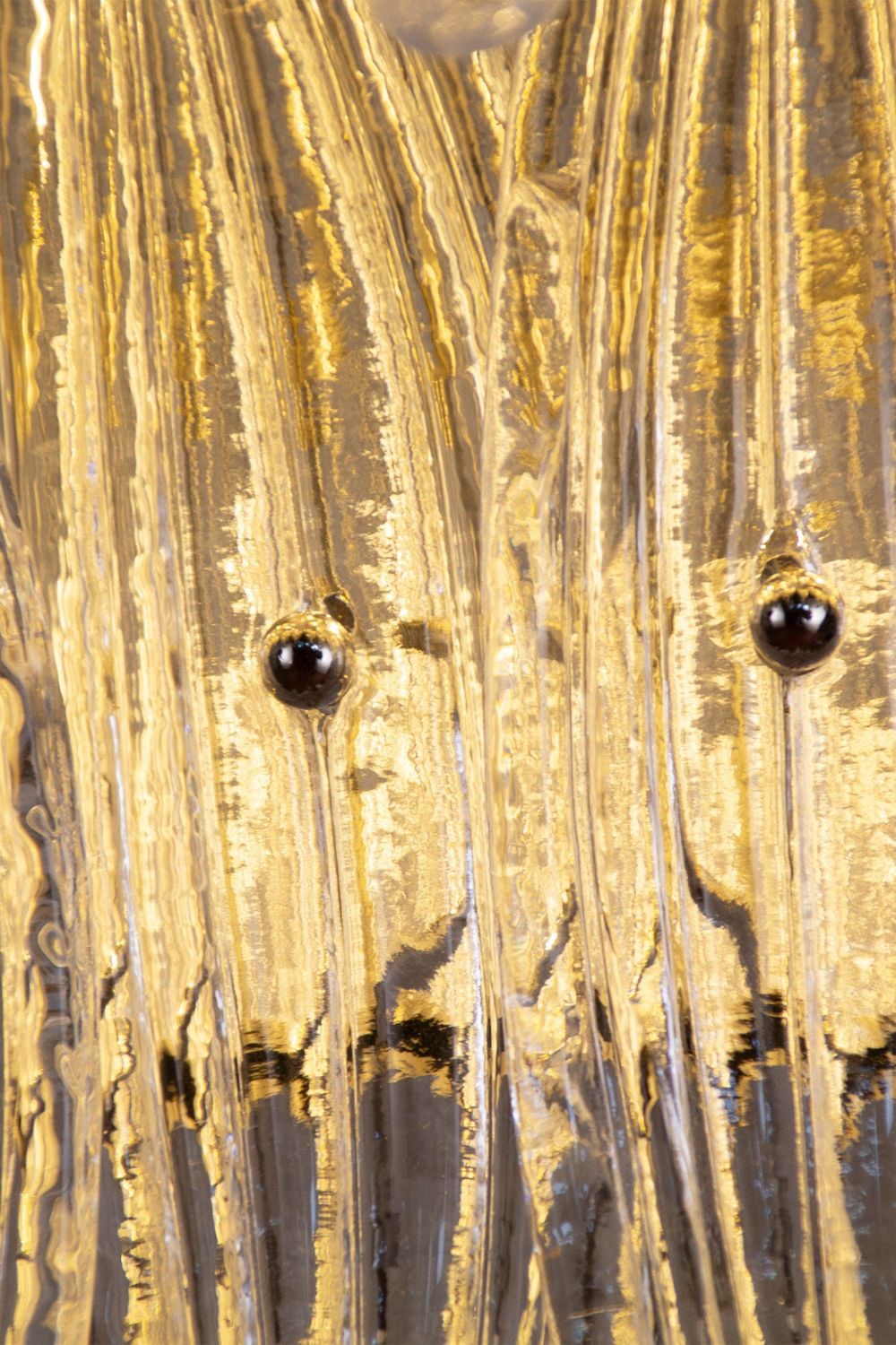 Italian Art Glass Palm Leaf Chandelier - view 11 | everlamps
