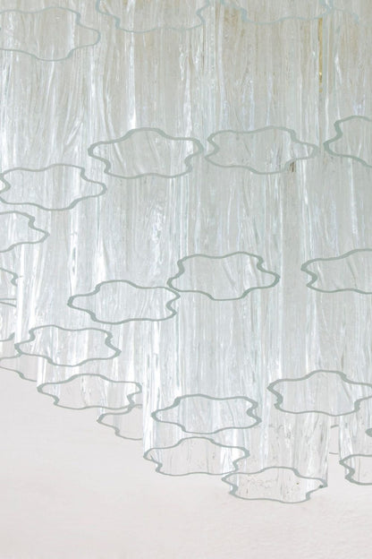 Clear Art Glass Tronchi Ceiling Light - view 8 | everlamps