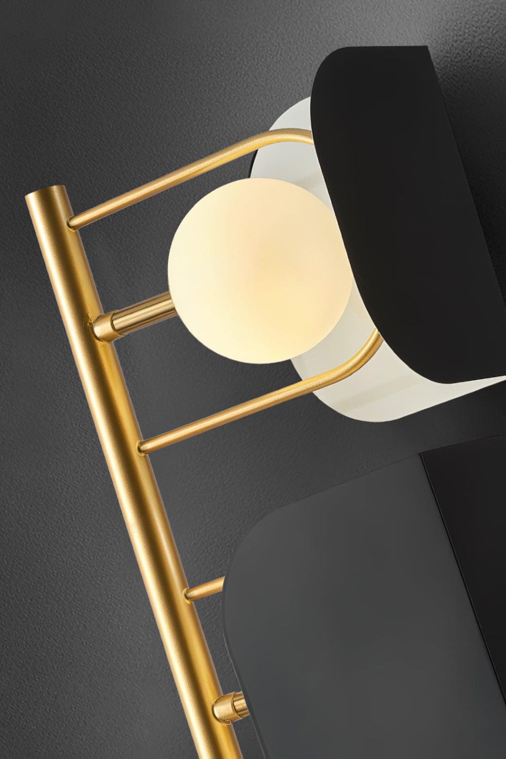 Leagan Stacked Panel Modern Floor Light - view 16 | everlamps
