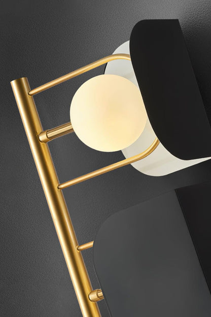 Leagan Stacked Panel Modern Floor Light - view 16 | everlamps