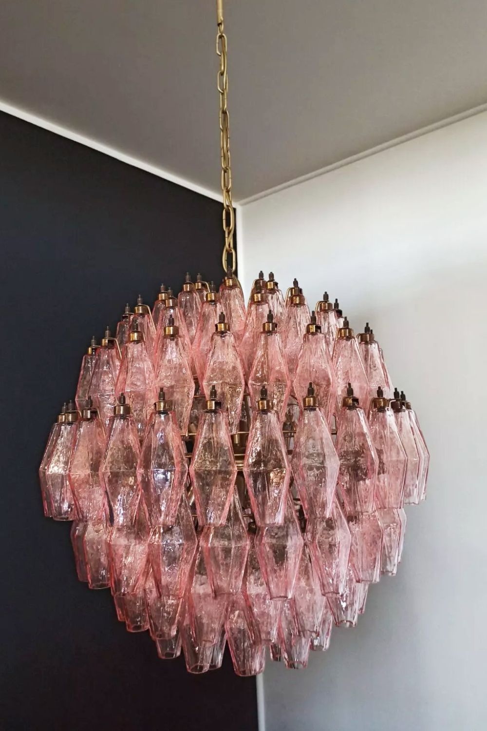 Vintage Art Sphere Chandelier - view 8 | everlamps