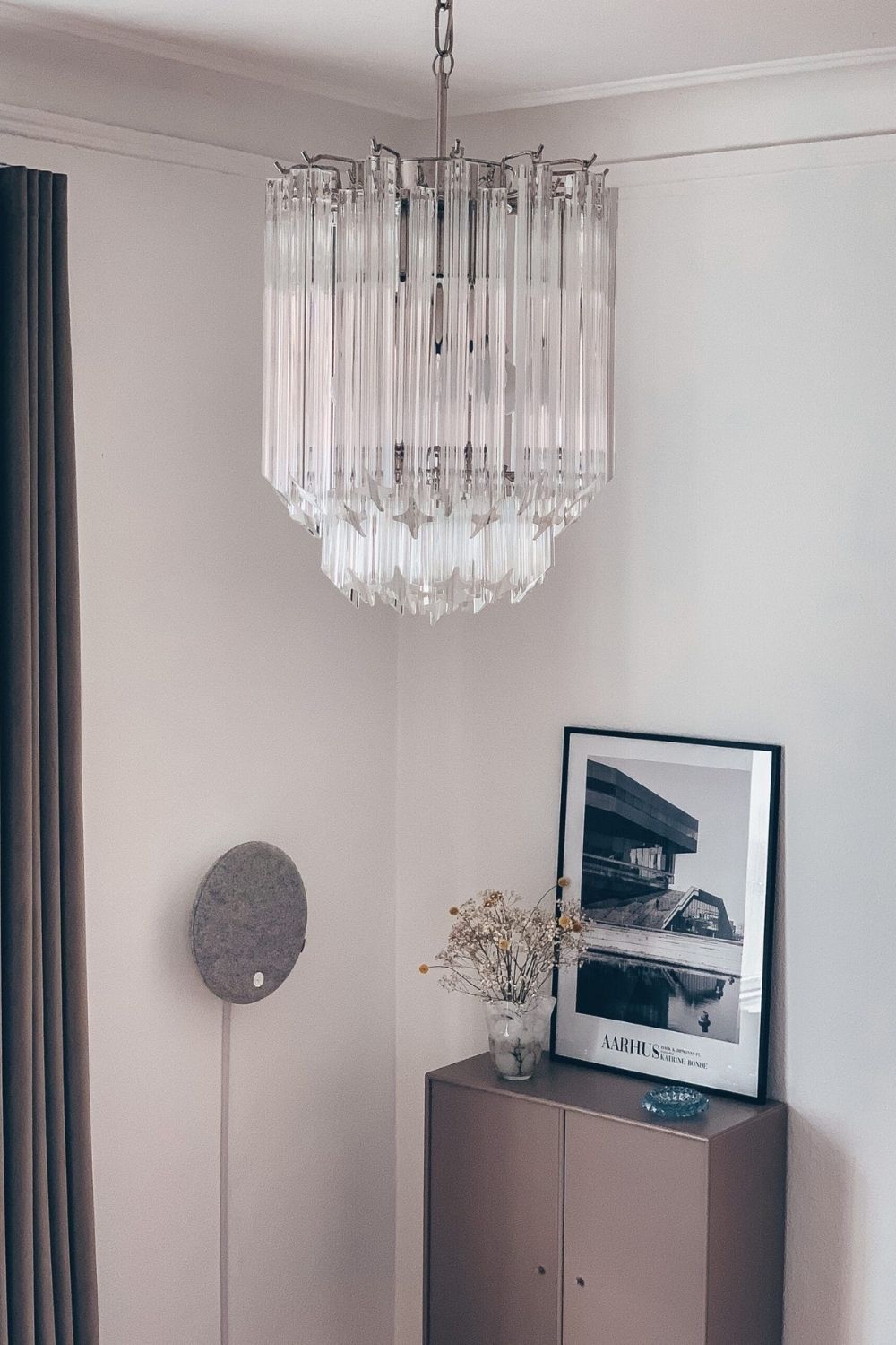 Art Quadriedri Glass Chandelier - view 5 | everlamps