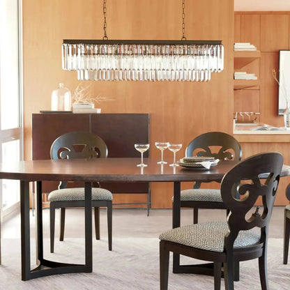 Leyland Tiered Rectangular Chandelier