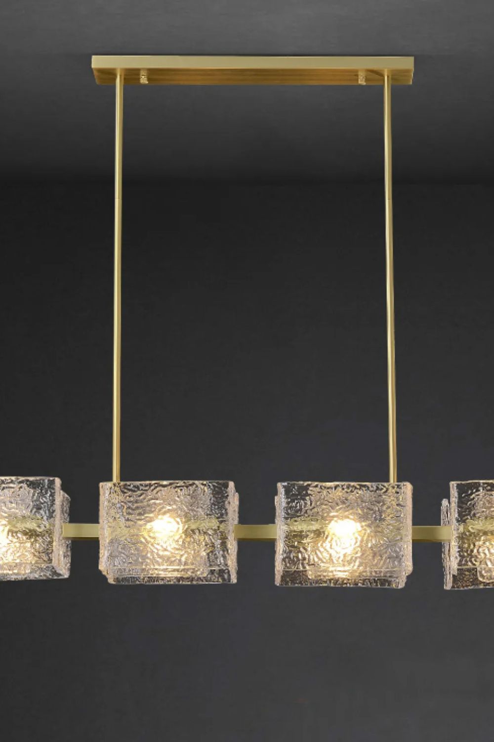 long water ripple Chandelier - view 11 | everlamps