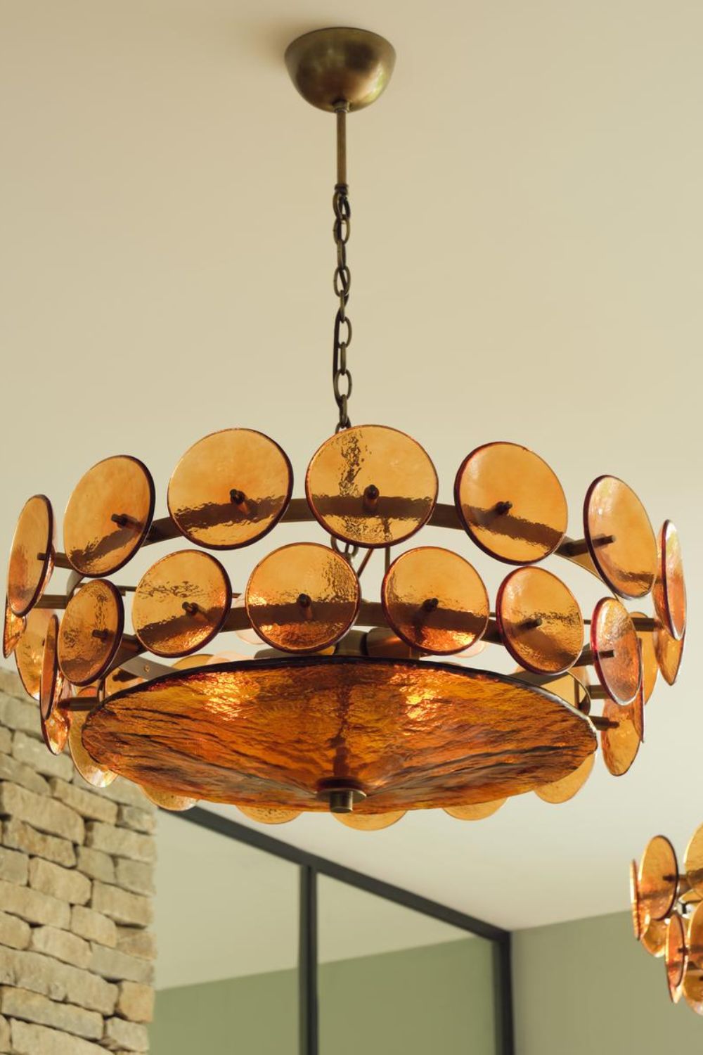 Italian Art glass Lorenzo chandelier - view 8 | everlamps