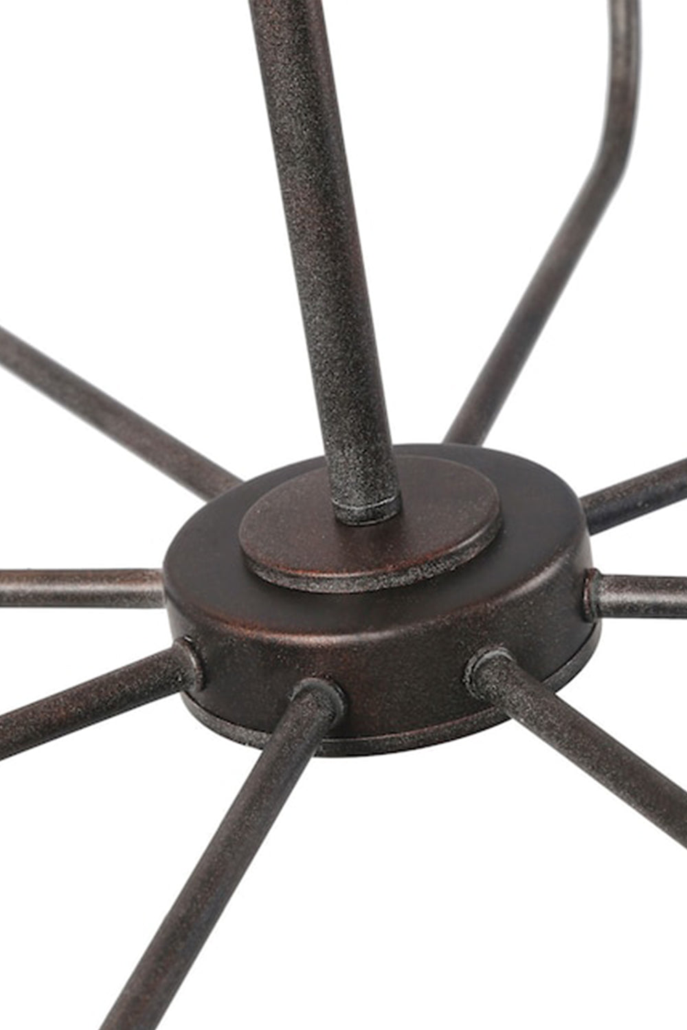 Black Iron Classic Candle Chandelier - view 18 | everlamps