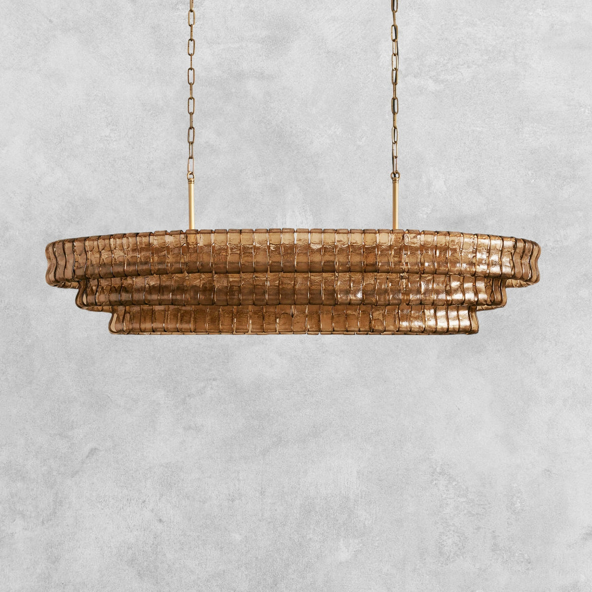 Ghiaccio Oval Chandelier