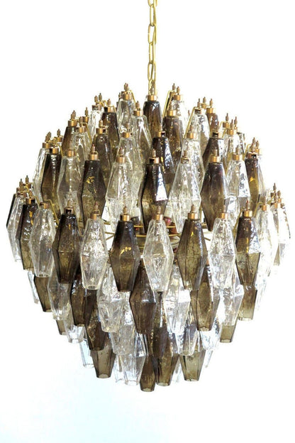 Art Poliedri Smoked Globe Chandelier - view 7 | everlamps