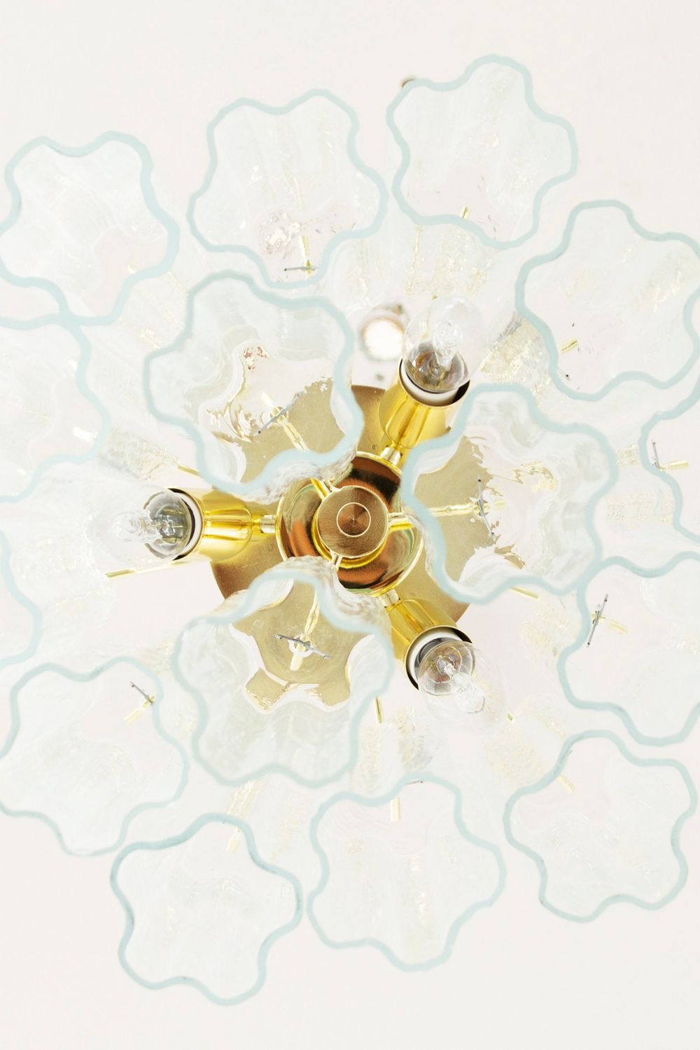 Tronchi Italy clear Art Glass Chandelier - view 9 | everlamps