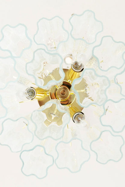 Tronchi Italy clear Art Glass Chandelier - view 9 | everlamps