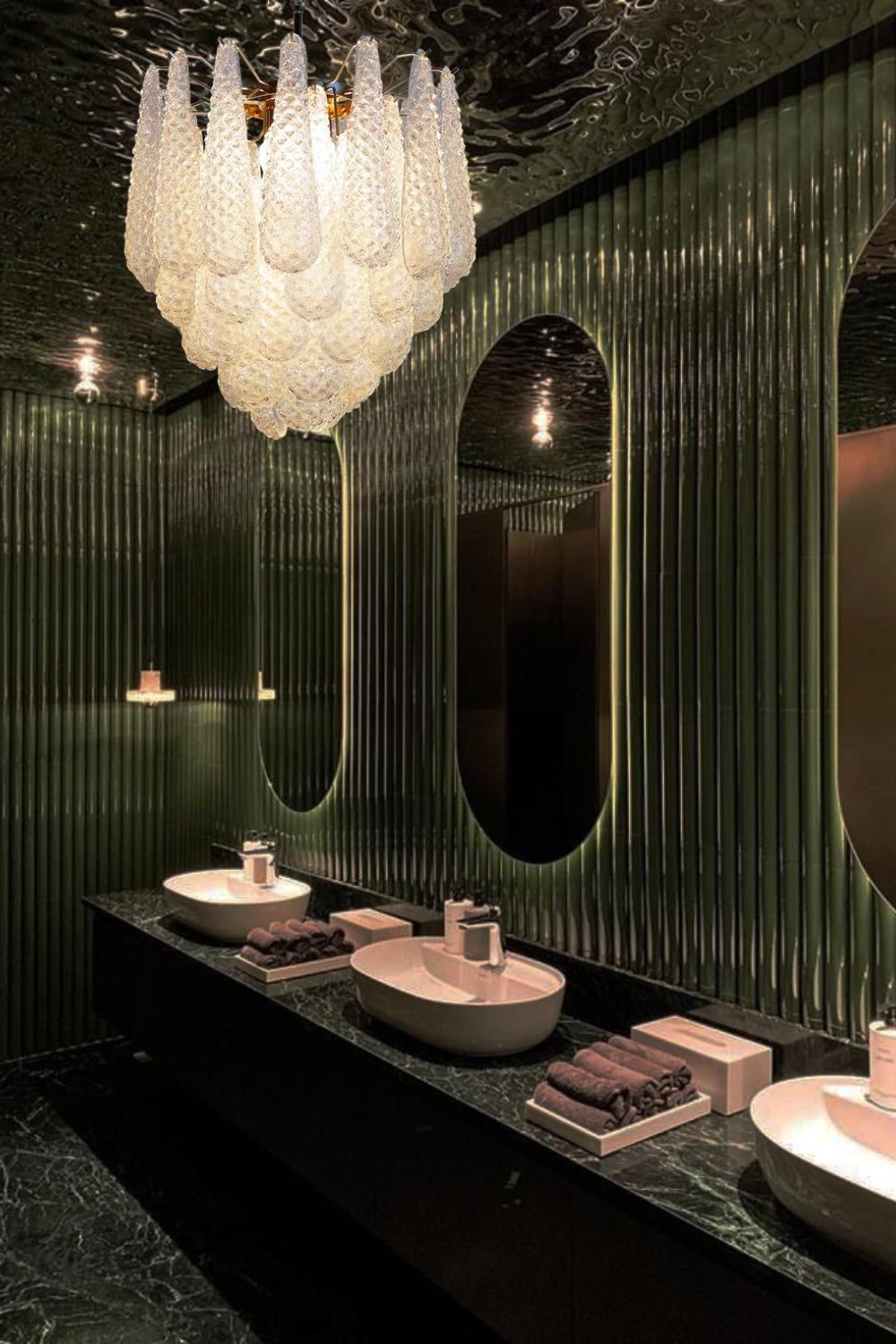 Murano Honeycomb Glass Chandelier - everlamps