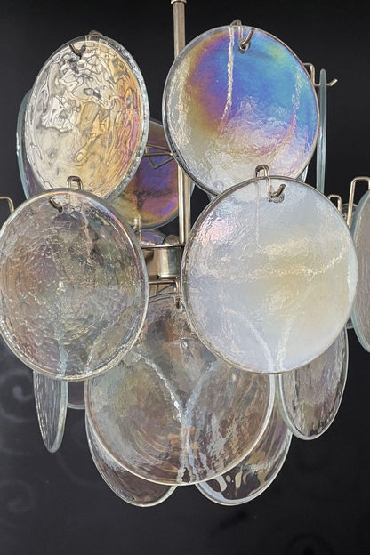 Iridescent Mid-Century Modern Art Chandelier - view 11 | everlamps