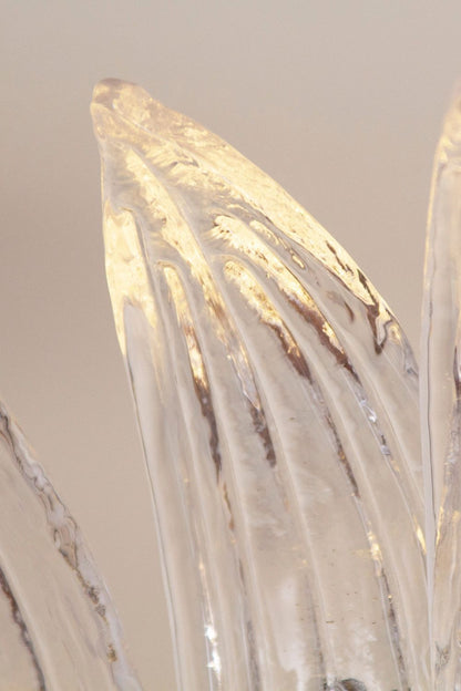 Italian Art Glass Palm Leaf Chandelier - view 12 | everlamps