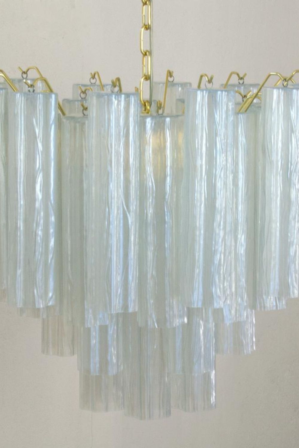 1990s Vintage Italian Opaline Glass Pendant Light - view 8 | everlamps