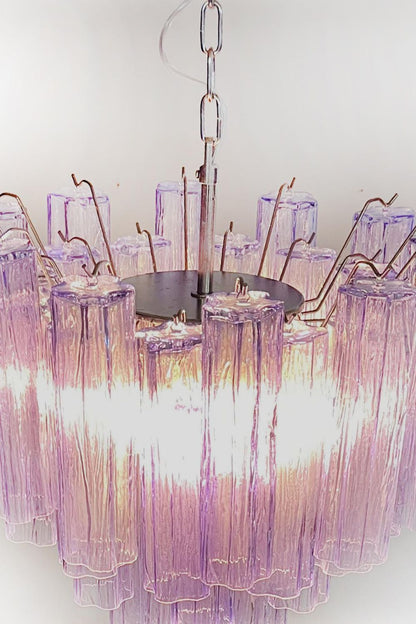 Amethyst Art Glass Pendant Chandelier - view 12 | everlamps
