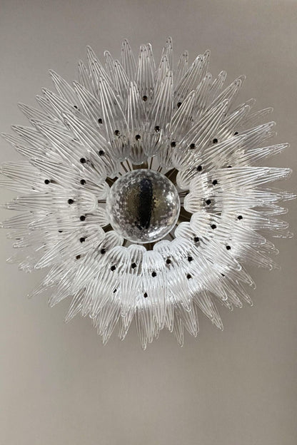 Italian Art Three-Tiered Palmette Chandelier - view 14 | everlamps
