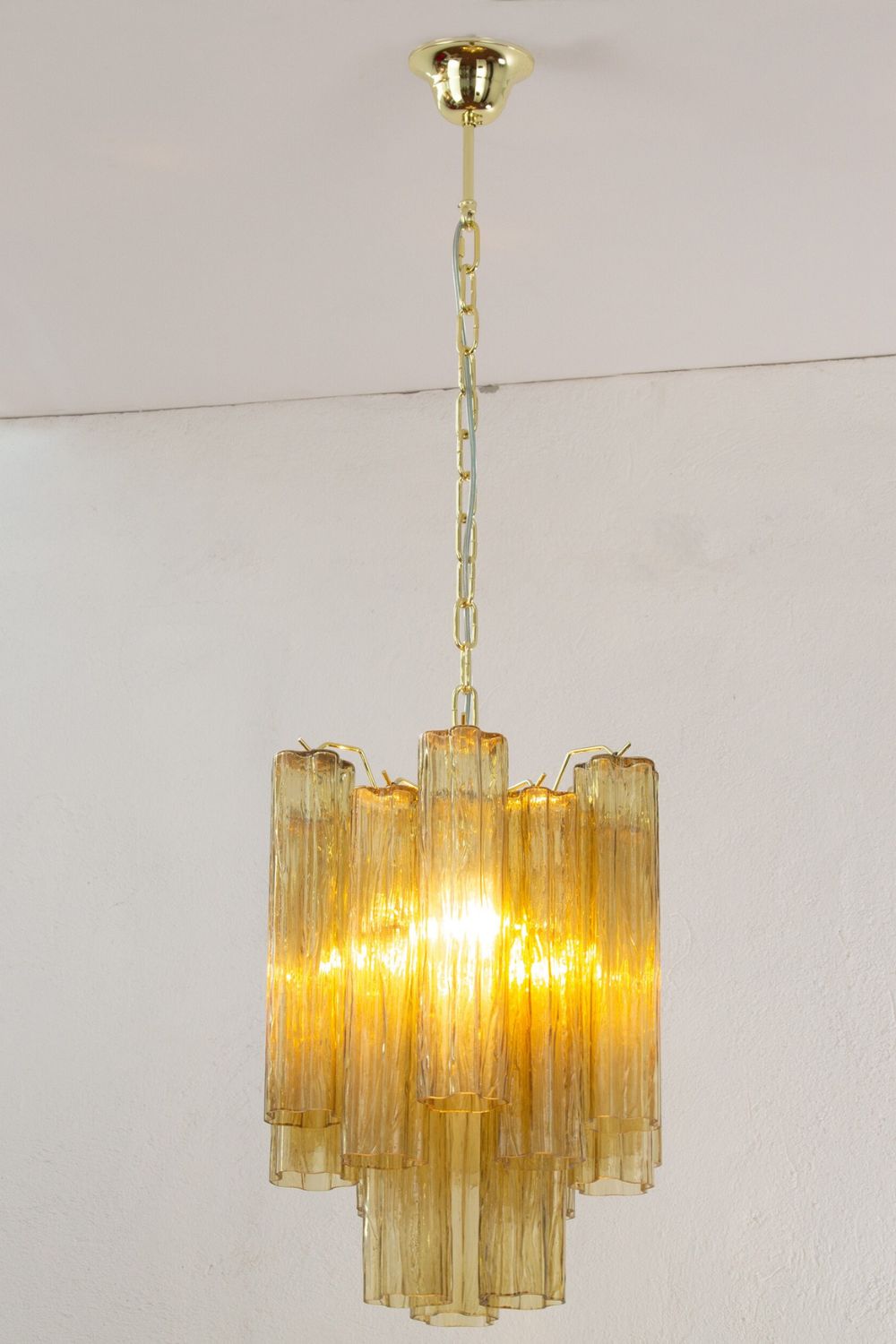 Italian Smoked Art Glass Pendant Light - view 2 | everlamps