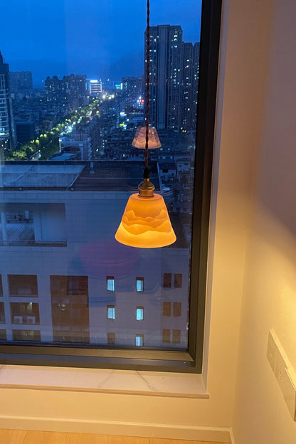 Mountains Shadow Ceramic Pendant Lamp - everlamps