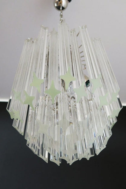 Art Quadriedri Glass Chandelier - view 9 | everlamps