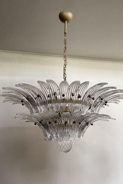 Original Art Palmette Crystal Chandelier - view 9 | everlamps