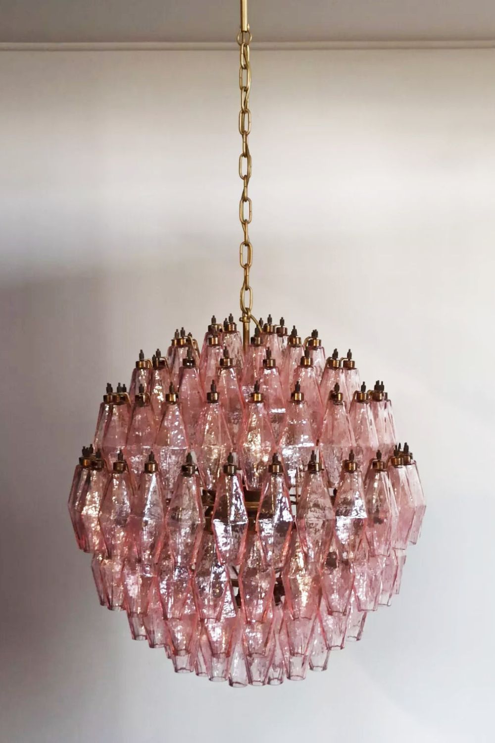 Vintage Art Sphere Chandelier - view 9 | everlamps