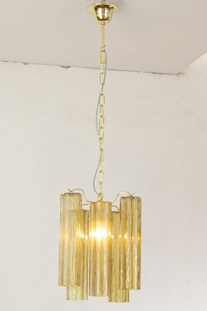 Amber Art Tronchi Glass Pendant Light - view 2 | everlamps