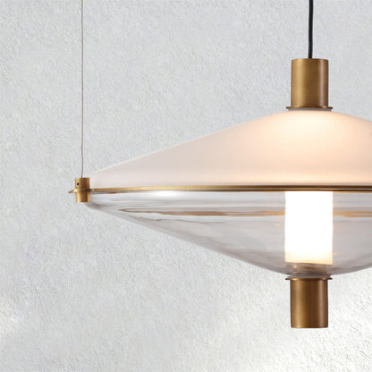 Orbit Glass Pendant Chandelier