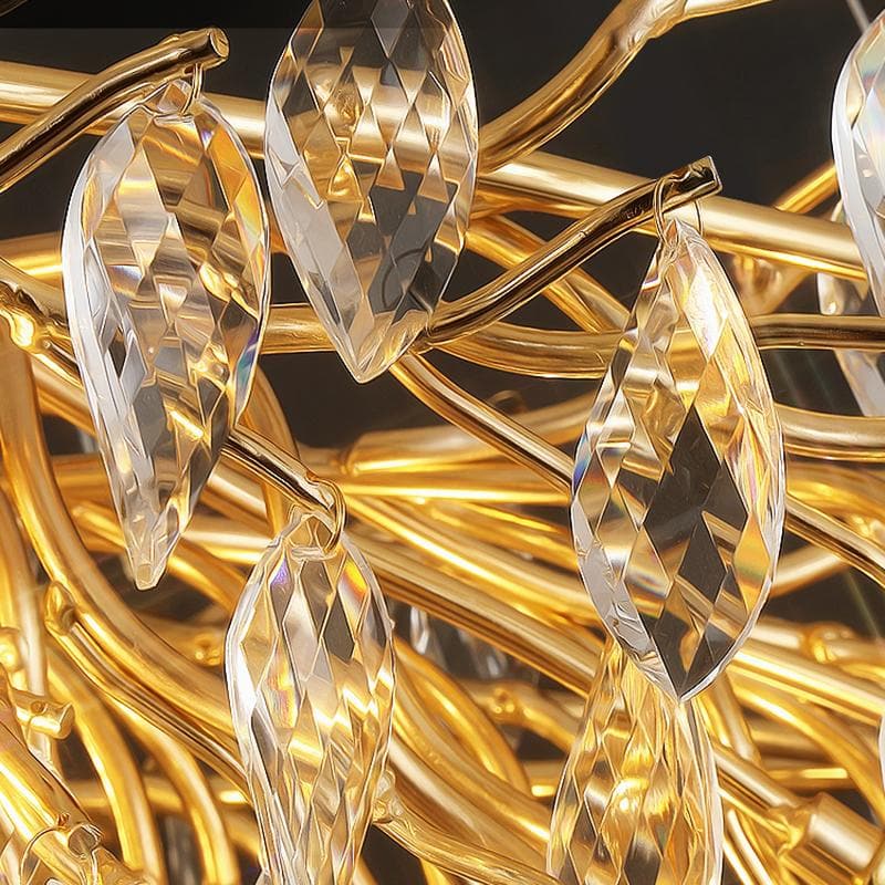 Branch Luxury Polyhedral Crystal Chandelier