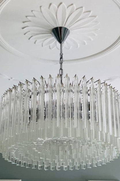 Art Transparent Prism Triedri Chandelier - view 12 | everlamps