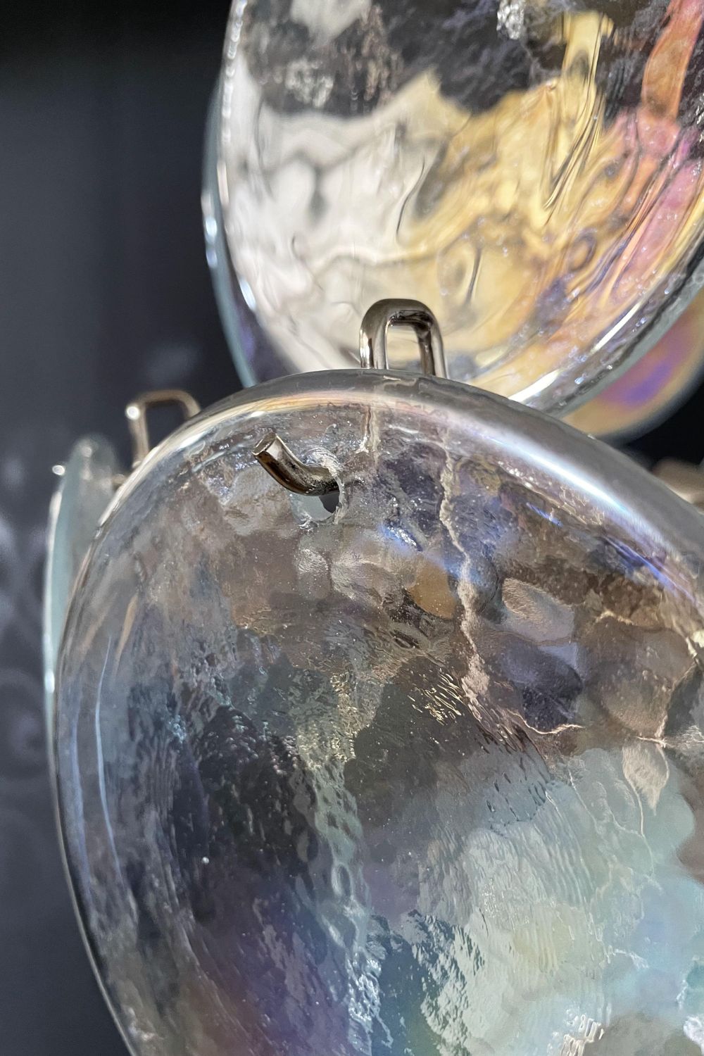 Iridescent Mid-Century Modern Art Chandelier - view 13 | everlamps