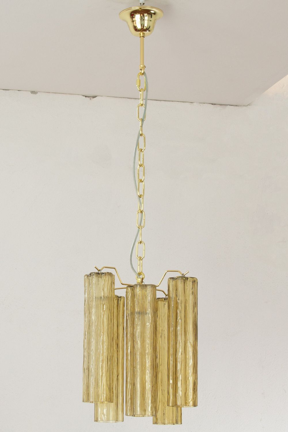 Amber Art Tronchi Glass Pendant Light - view 5 | everlamps