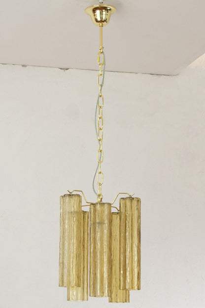 Amber Art Tronchi Glass Pendant Light - view 5 | everlamps
