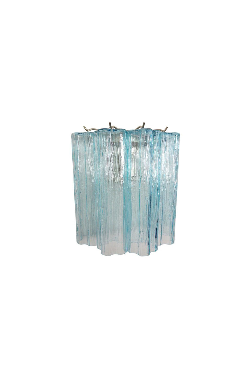 Blue Art Glass Tube Wall lamp | everlamps