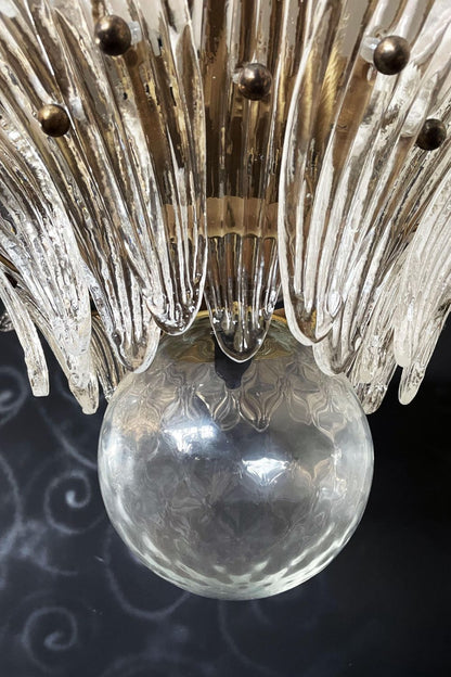 Italian Art Three-Tiered Palmette Chandelier - view 15 | everlamps
