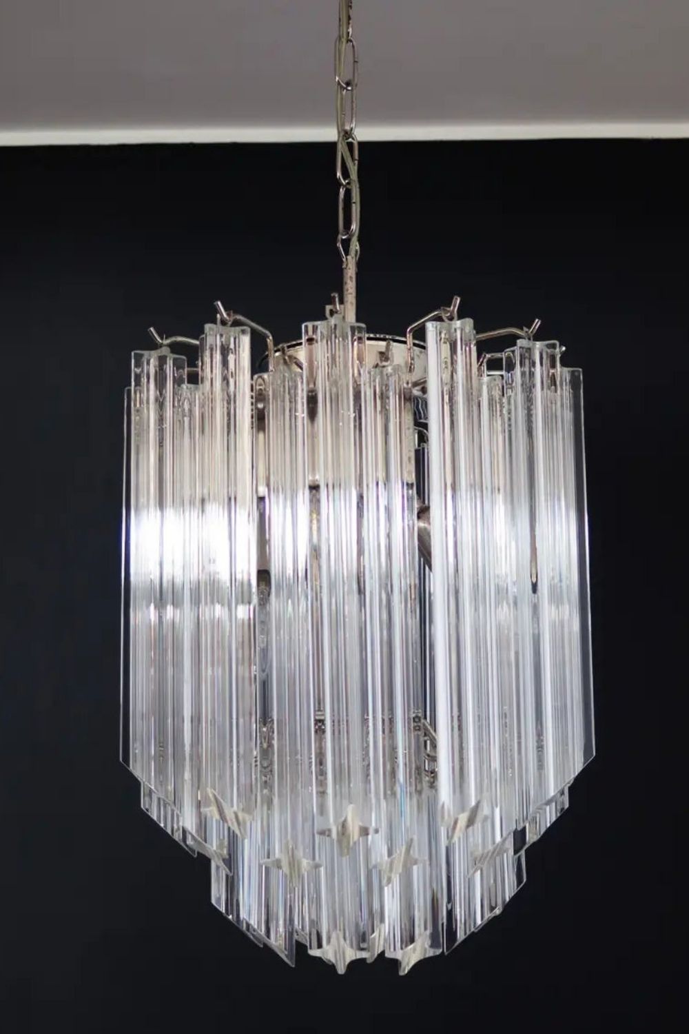 Art Quadriedri Glass Chandelier - view 10 | everlamps