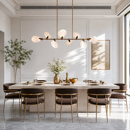 Lyla Linear Chandelier 62"74"