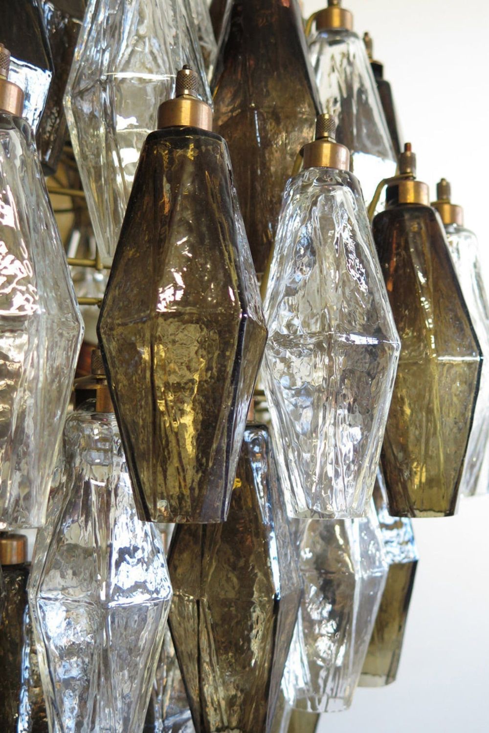 Art Poliedri Smoked Globe Chandelier - view 10 | everlamps
