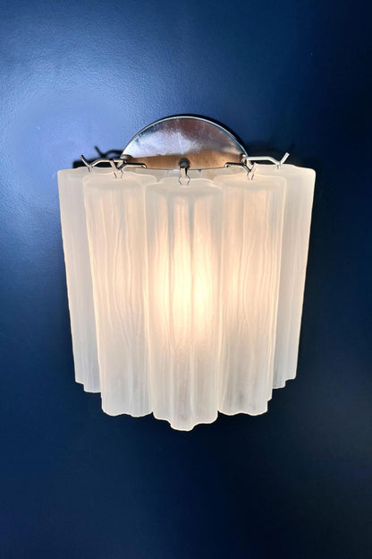 Frosted white Art glass tube wall Lamp - view 7 | everlamps