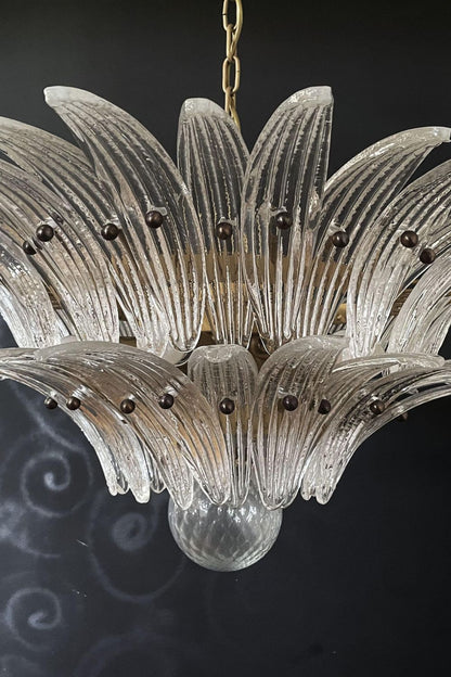 Original Art Palmette Crystal Chandelier - view 10 | everlamps