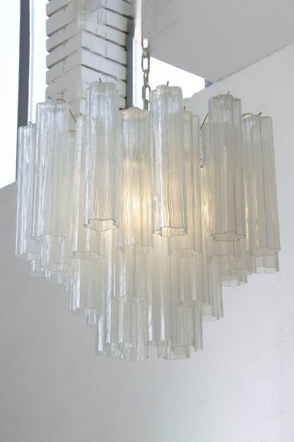 1990s Vintage Italian Opaline Glass Pendant Light - view 6 | everlamps