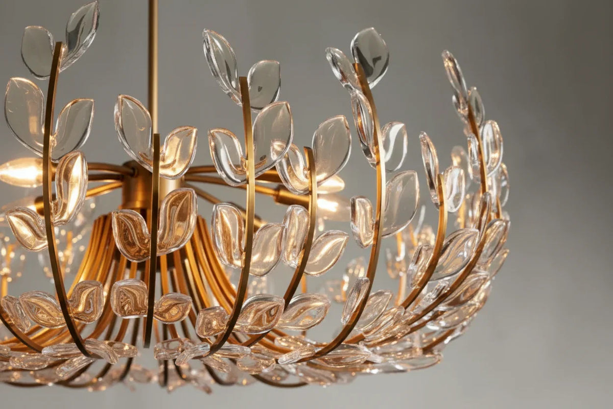 Adela 6 Light Chandelier 26" - Everlamps