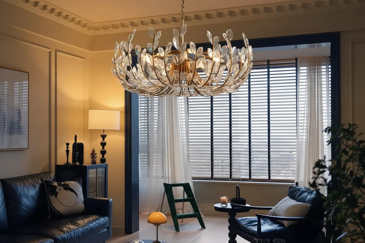 Adela 6 Light Chandelier 26" - Everlamps