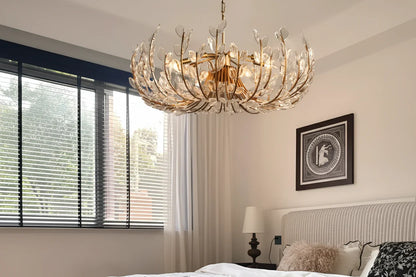 Adela 6 Light Chandelier 26" -Everlamps
