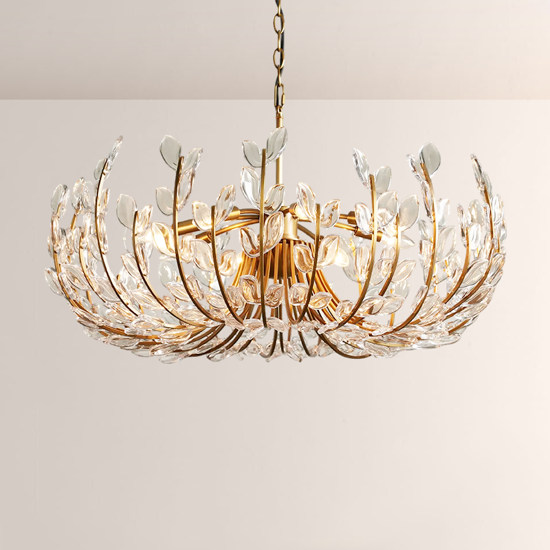 Adela 8 Light Chandelier 32“ -Everlamps